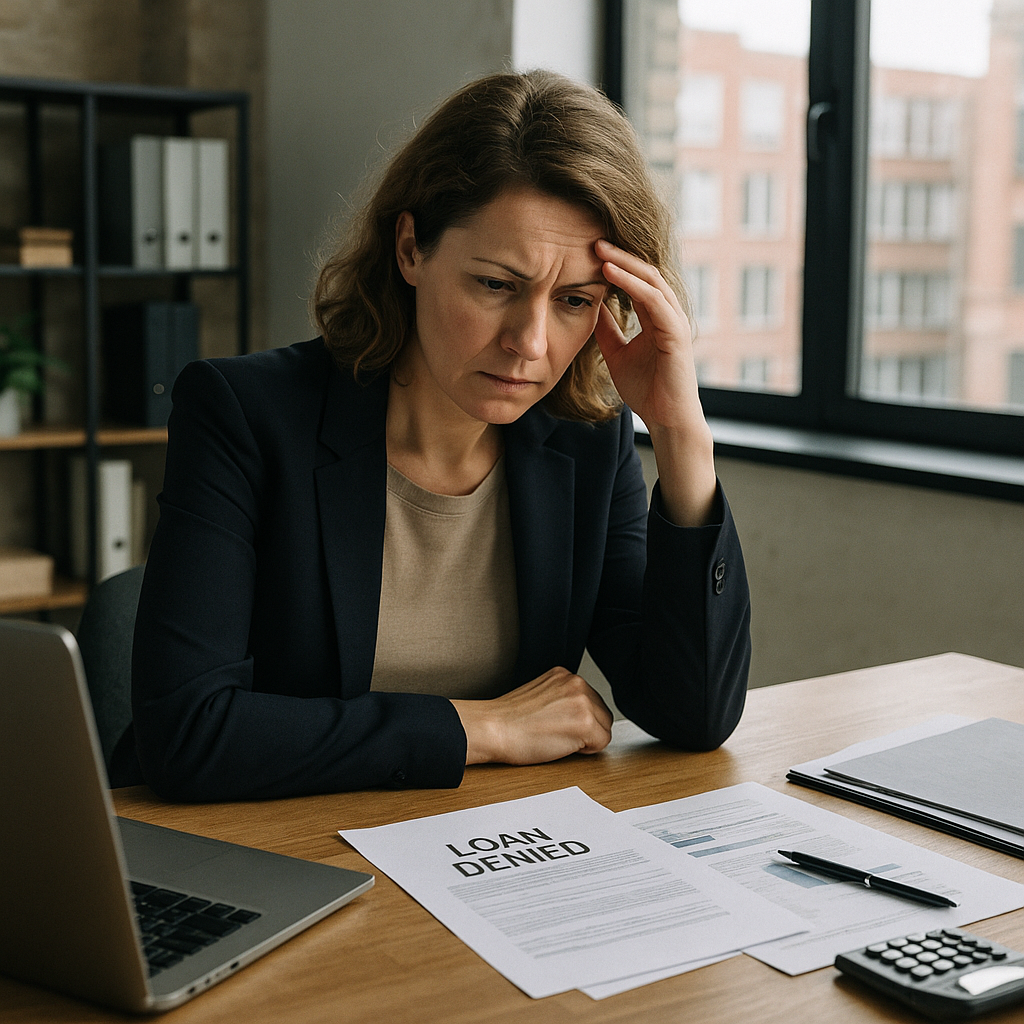 What to Consider When Bank Loans Are Declined